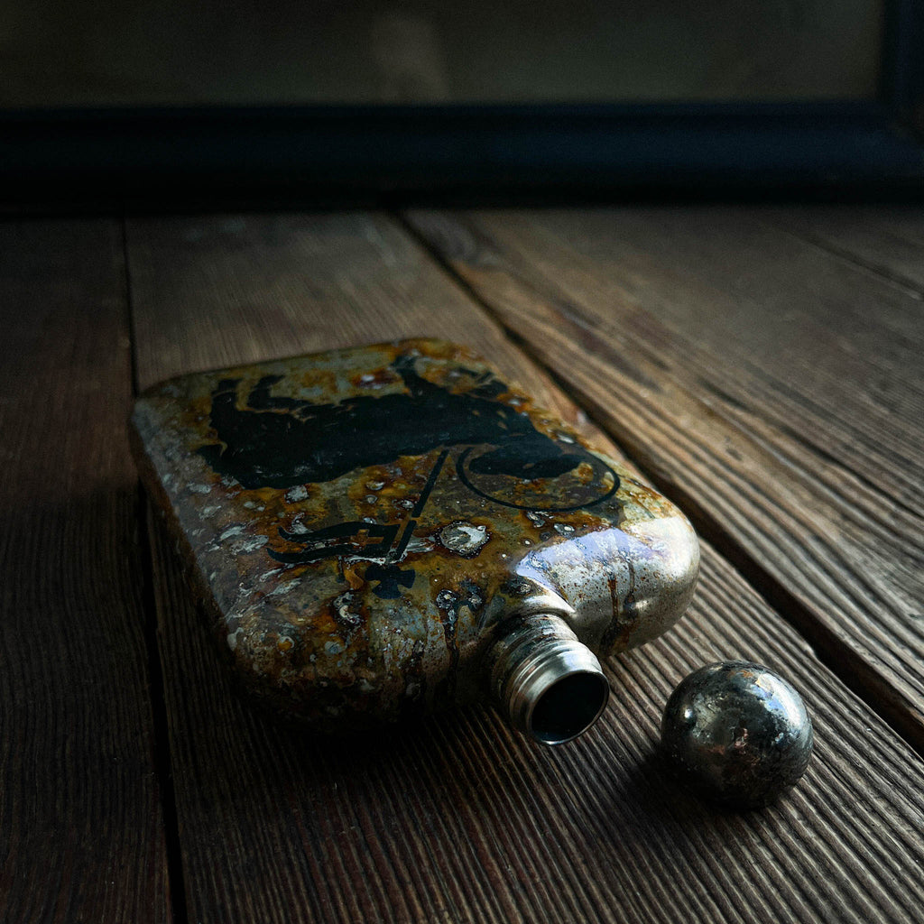 AGNUS DEI WHISKEY FLASK