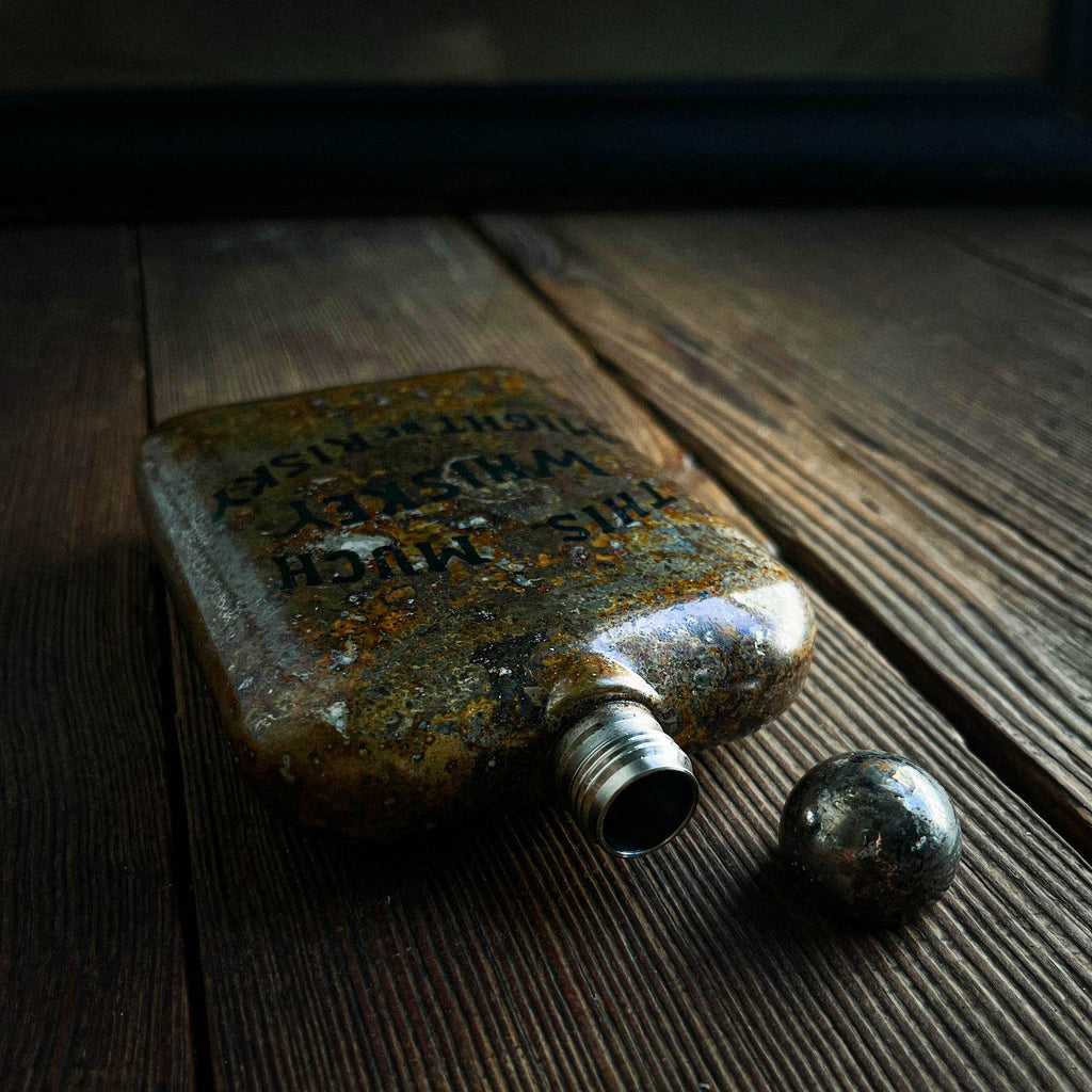 RISKY WHISKEY FLASK