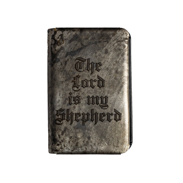 THE LORD IS MY SHEPHERD HEART SHIELD BIBLE