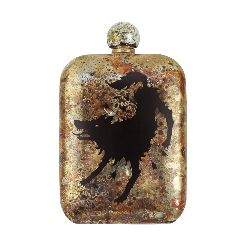 HELLHOUND WHISKEY FLASK – The Sneerwell HELLHOUND WHISKEY FLASK – The Sneerwell